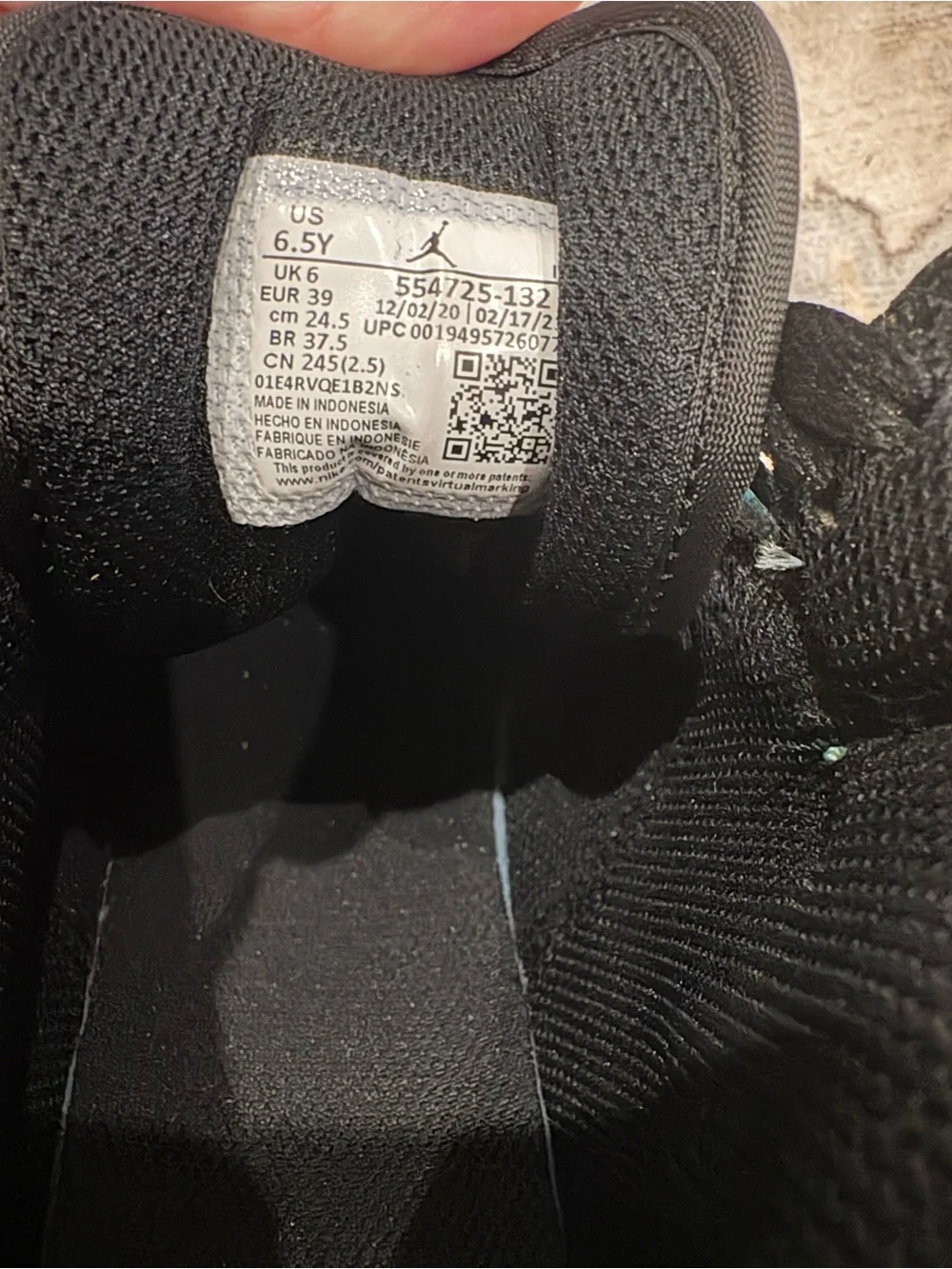 Nike High-Top Sneakers in Teal, Black & White